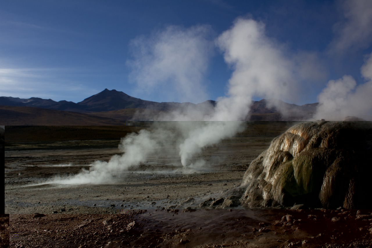 Geysers el Tatio no Atacama